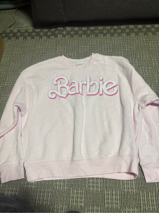 Barbie Sweaters - Barbie Light Pink Logo Sweatshirt